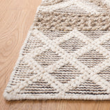 Vermont 211 Hand Woven 60% Wool, 40% Cottton 0 Rug Ivory / Grey 60% Wool, 40% Cottton VRM211F-5