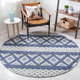 Vermont 211 Hand Woven 60% Wool, 40% Cottton 0 Rug Ivory / Blue 60% Wool, 40% Cottton VRM211N-6R