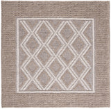 Safavieh Vermont 212 Hand Woven 60% Wool And 40% Cotton Rug VRM212B-6SQ