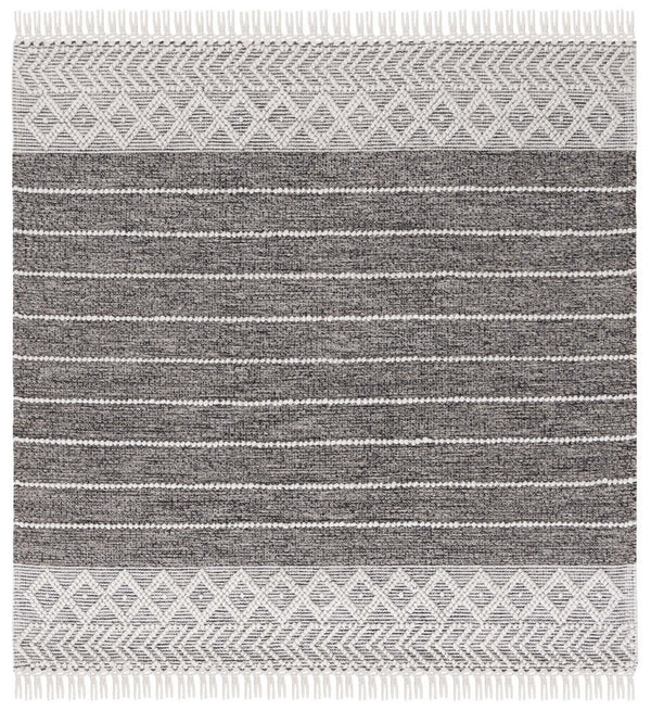 Safavieh Vermont 254 Hand Loomed 70% Wool and 30% Cotton Bohemian Rug VRM254Z-6SQ