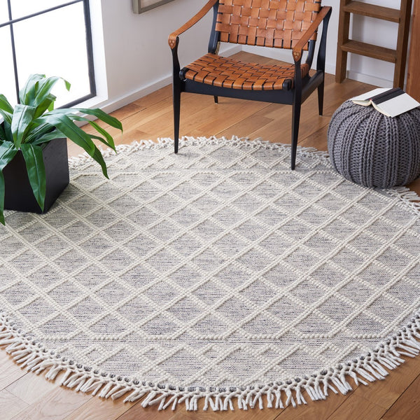 Safavieh Vermont 255 Hand Loomed 70% Wool and 30% Cotton Bohemian Rug VRM255Z-6R