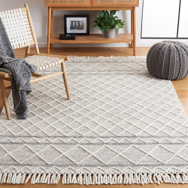 Safavieh Vermont 256 Hand Loomed 70% Wool and 30% Cotton Bohemian Rug VRM256F-5