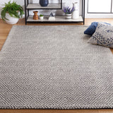 Safavieh Vermont 350 Hand Loomed 80% Wool and 20% Cotton Geometric Rug VRM350Z-8