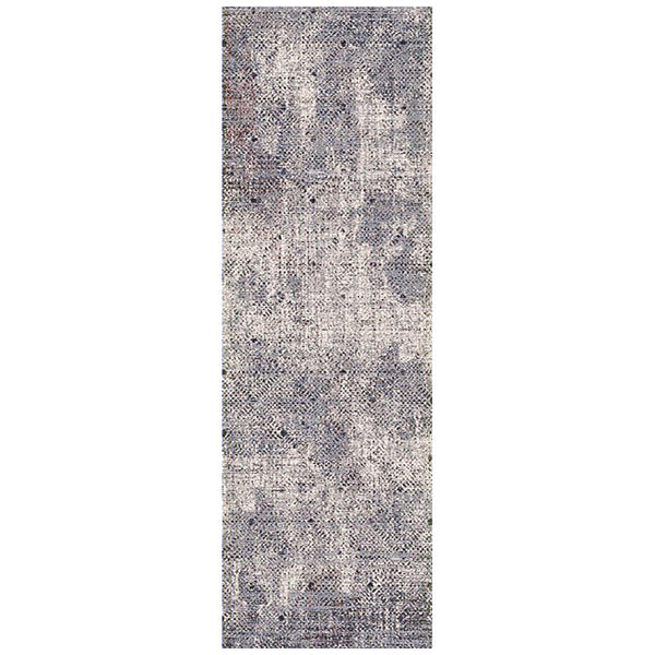 AMER Rugs Vermont VRM-4 Power-Loomed Abstract Modern & Contemporary Area Rug Gray 2'7" x 8'