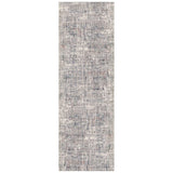 AMER Rugs Vermont VRM-5 Power-Loomed Abstract Modern & Contemporary Area Rug Gray/Orange 2'7" x 8'