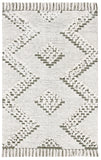 Vermont 501 Flat Weave 60% Wool, 40% Cotton 0 Rug Ivory / Green 60% Wool, 40% Cotton VRM501A-4