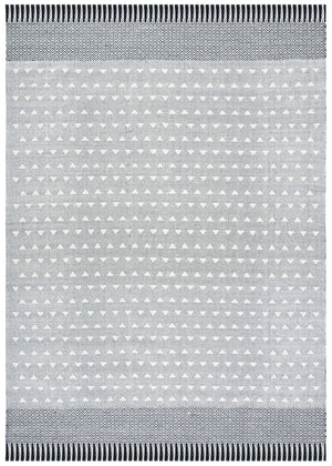 Vermont 503 Flat Weave 50% Wool, 50% Cotton 0 Rug Ivory / Black 50% Wool, 50% Cotton VRM503A-8