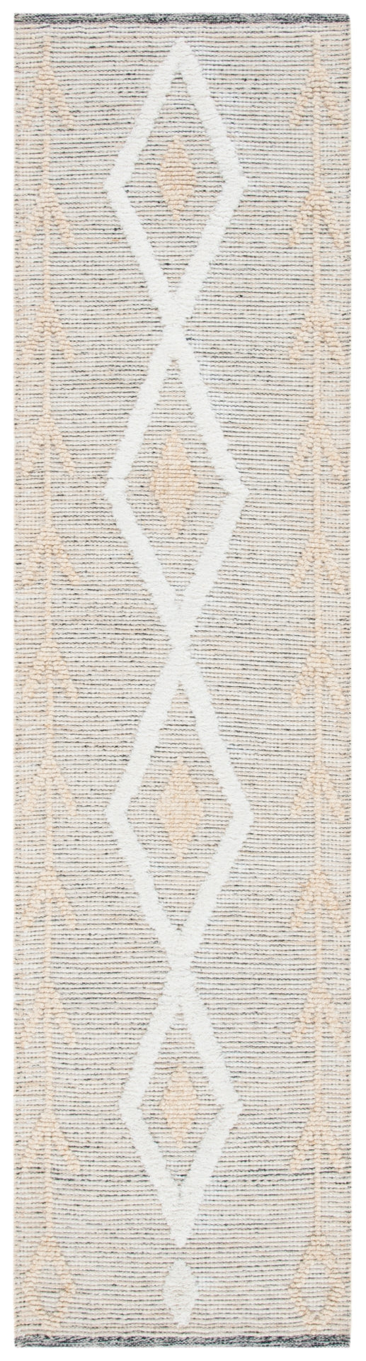 Safavieh Vermont Woollen Dhurry (Hand-Loomed) 60% Wool 40% Cotton Rug Gold / Ivory VRM601D-29