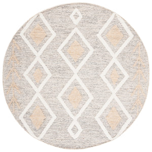 Safavieh Vermont Woollen Dhurry (Hand-Loomed) 60% Wool 40% Cotton Rug Gold / Ivory VRM601D-6R