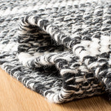 Vermont 802 Hand Tufted 80% Wool, 20% Cotton Rug Black / Ivory 80% WOOL, 20% COTTON VRM802Z-5