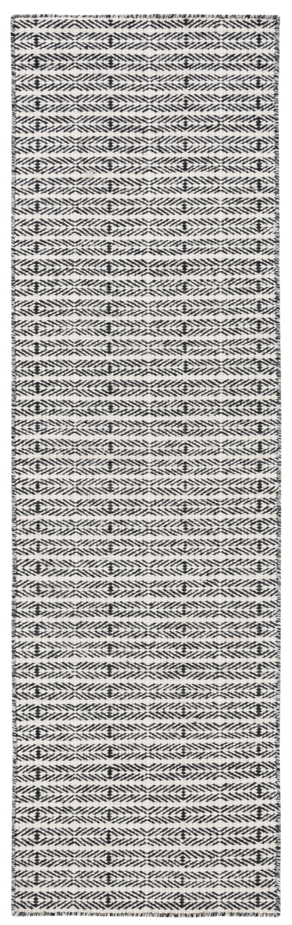 Vermont 803 Hand Tufted 80% Wool, 20% Cotton Rug Black / Ivory 80% WOOL, 20% COTTON VRM803Z-28