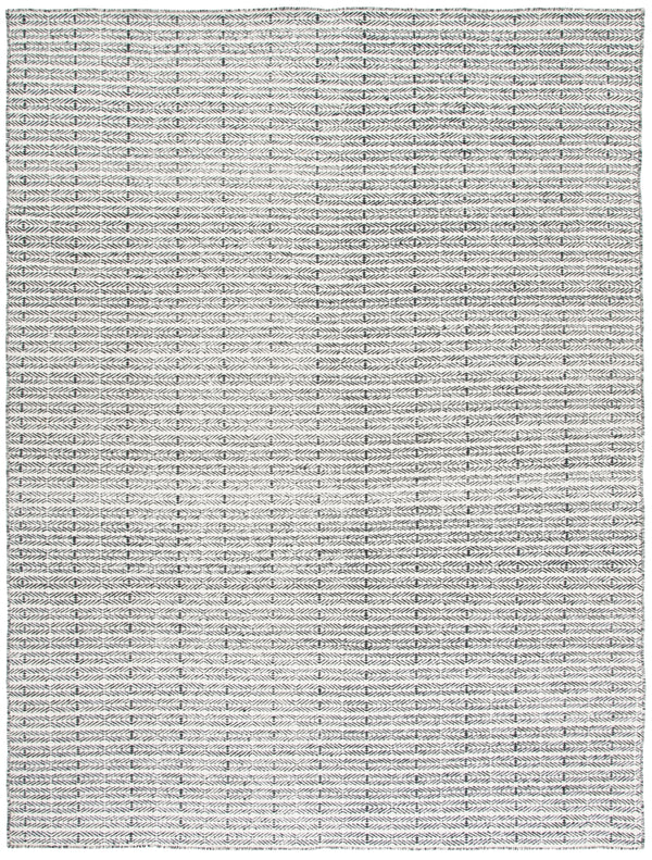 Vermont 803 Hand Tufted 80% Wool, 20% Cotton Rug Black / Ivory 80% WOOL, 20% COTTON VRM803Z-8