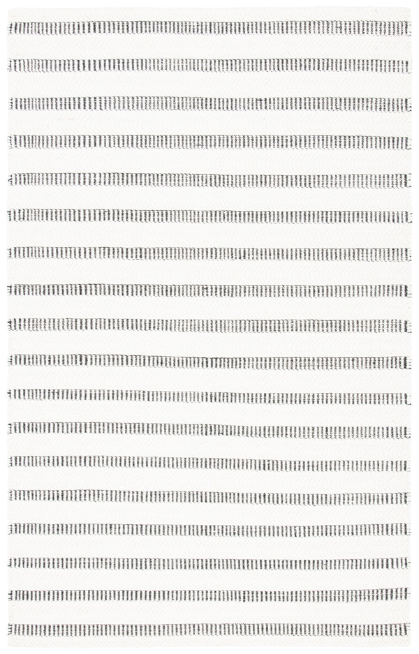 Vermont 804 Hand Tufted 80% Wool, 20% Cotton Rug Black / Ivory 80% WOOL, 20% COTTON VRM804Z-5