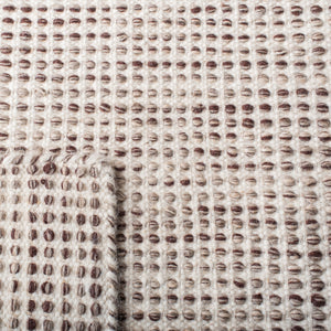 Vermont 805 Hand Tufted 80% Wool, 20% Cotton Rug Brown / Ivory 80% WOOL, 20% COTTON VRM805T-5