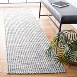 Vermont 806 Hand Tufted 80% Wool, 20% Cotton Rug Grey / Ivory 80% WOOL, 20% COTTON VRM806F-28
