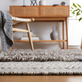 Safavieh Vermont 903 Hand Woven 80% Wool and 15% Cotton Contemporary Rug VRM903T-6SQ