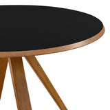 Walker Edison Vero Mid-century Modern/Scandinavian 48" Round MCM Dining Table VRODKDTBLEO