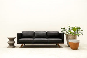 LH Imports Concrete Hourglass Side Table VT068