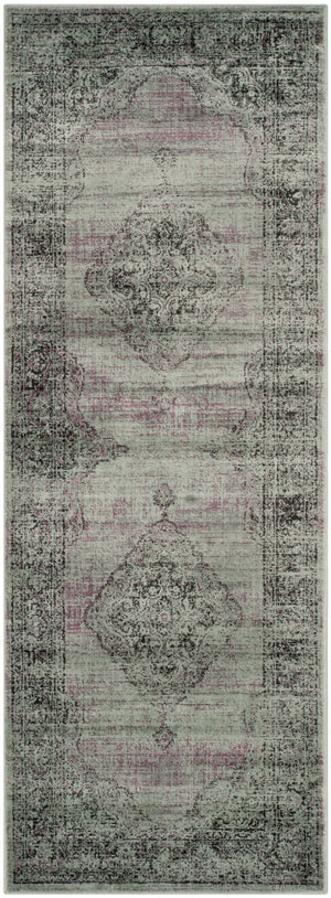 Safavieh Vintage 112 Power Loomed 67.7% Viscose/20.6% Polyester/11.8% Cotton Rug VTG112-110-34