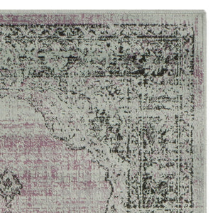 Safavieh Vintage 112 Power Loomed 67.7% Viscose/20.6% Polyester/11.8% Cotton Rug VTG112-110-34