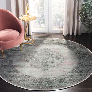 Safavieh Vintage 112 Power Loomed 67.7% Viscose/20.6% Polyester/11.8% Cotton Rug VTG112-110-34