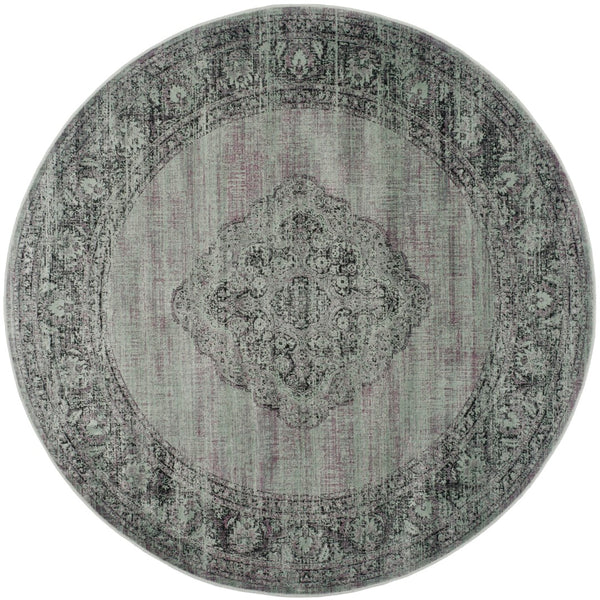 Safavieh Vintage 112 Power Loomed 67.7% Viscose/20.6% Polyester/11.8% Cotton Rug VTG112-110-34