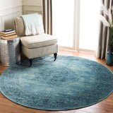 Safavieh Vintage 112 Power Loomed 67.7% Viscose/20.6% Polyester/11.8% Cotton Rug VTG112-2220-35