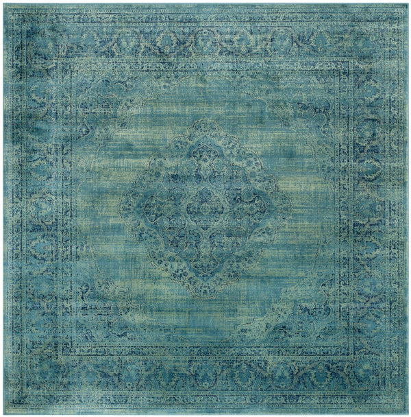 Safavieh Vintage 112 Power Loomed 67.7% Viscose/20.6% Polyester/11.8% Cotton Rug VTG112-2220-35