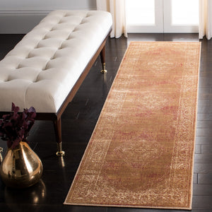 Safavieh Vintage 112 Power Loomed 67.7% Viscose/20.6% Polyester/11.8% Cotton Rug VTG112-660-2