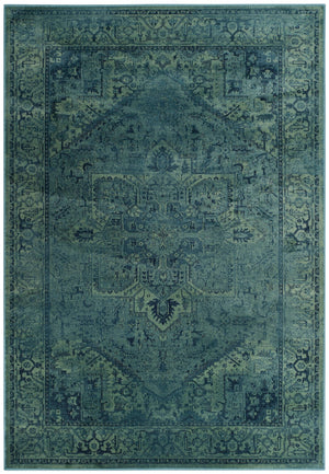 Safavieh Vintage 114 Power Loomed 67.7% Viscose/20.6% Polyester/11.8% Cotton Rug VTG114-2220-3