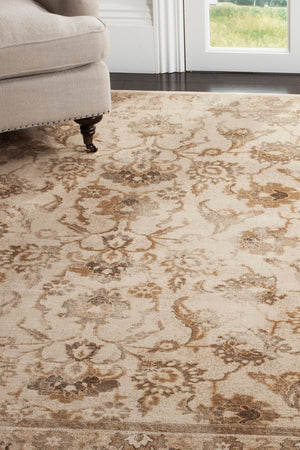 Safavieh Vintage 115 Power Loomed 67.7% Viscose/20.6% Polyester/11.8% Cotton Rug VTG115-3440-3