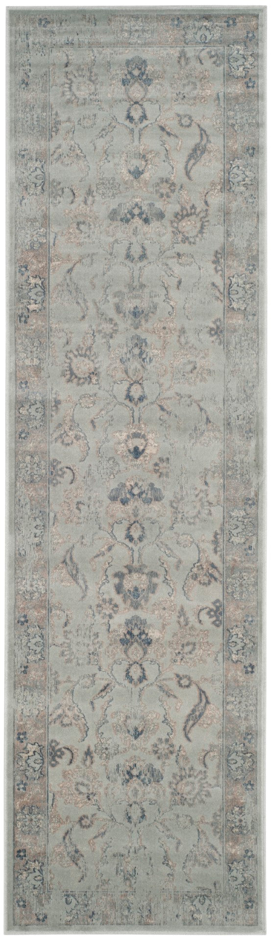 Safavieh Vintage 115 Power Loomed 67.7% Viscose/20.6% Polyester/11.8% Cotton Rug VTG115-7661-3