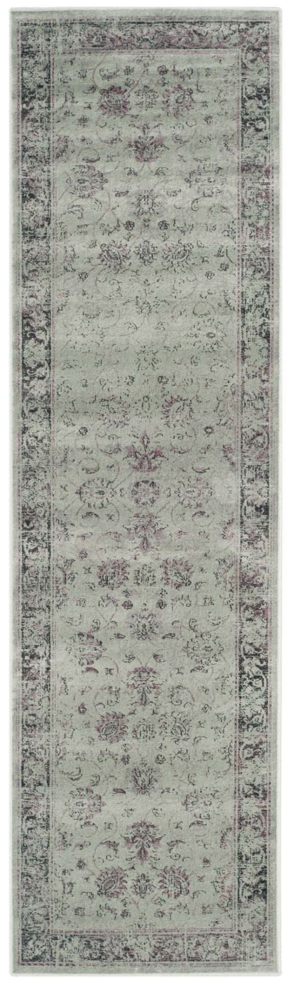Safavieh Vintage 117 Power Loomed 67.7% Viscose/20.6% Polyester/11.8% Cotton Rug VTG117-2111-2339