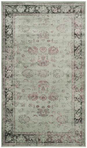 Safavieh Vintage 117 Power Loomed 67.7% Viscose/20.6% Polyester/11.8% Cotton Rug VTG117-2111-2339