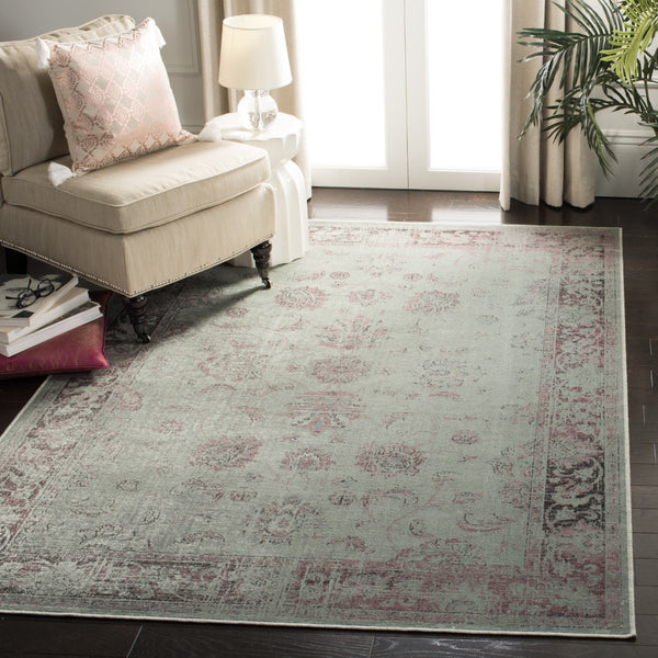 Safavieh Vintage 117 Power Loomed 67.7% Viscose/20.6% Polyester/11.8% Cotton Rug VTG117-2111-2339