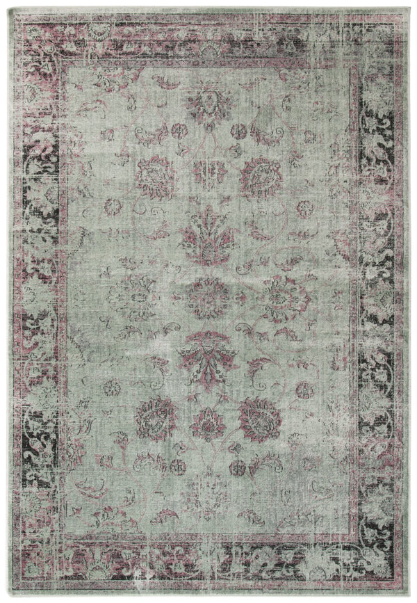 Safavieh Vintage 117 Power Loomed 67.7% Viscose/20.6% Polyester/11.8% Cotton Rug VTG117-2111-2339