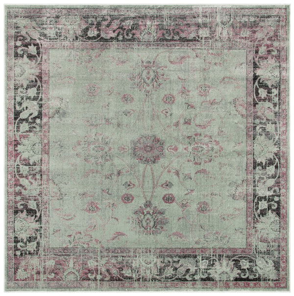 Safavieh Vintage 117 Power Loomed 67.7% Viscose/20.6% Polyester/11.8% Cotton Rug VTG117-2111-2339