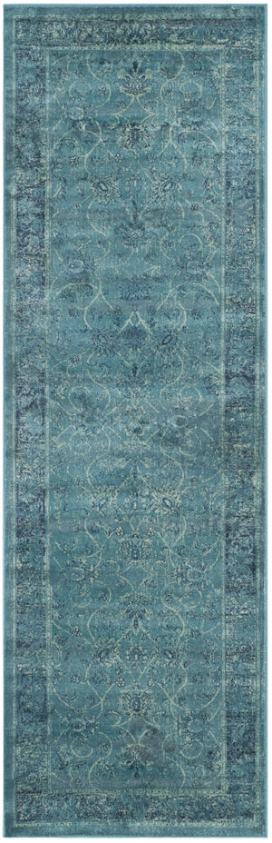 Safavieh Vintage 117 Power Loomed 67.7% Viscose/20.6% Polyester/11.8% Cotton Rug VTG117-2220-2339
