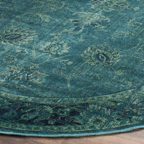 Safavieh Vintage 117 Power Loomed 67.7% Viscose/20.6% Polyester/11.8% Cotton Rug VTG117-2220-2339