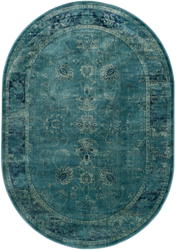 Safavieh Vintage 117 Power Loomed 67.7% Viscose/20.6% Polyester/11.8% Cotton Rug VTG117-2220-2339