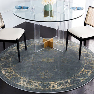 Safavieh Vintage 117 Power Loomed 67.7% Viscose/20.6% Polyester/11.8% Cotton Rug VTG117-2770-35