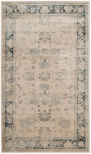 Safavieh Vintage 117 Power Loomed 67.7% Viscose/20.6% Polyester/11.8% Cotton Rug VTG117-7440-3