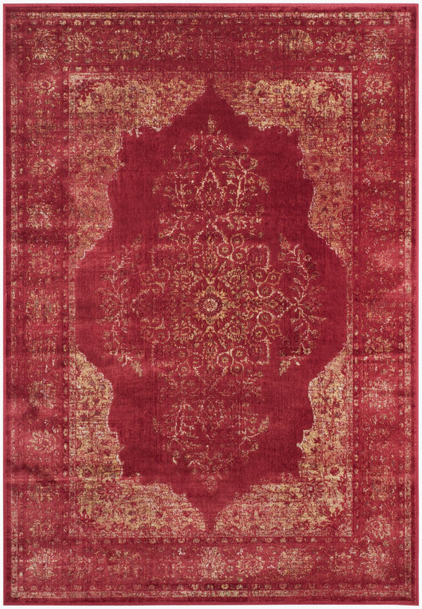 Safavieh Vintage 122 Power Loomed 67.7% Viscose/20.6% Polyester/11.8% Cotton Rug VTG122-6220-3