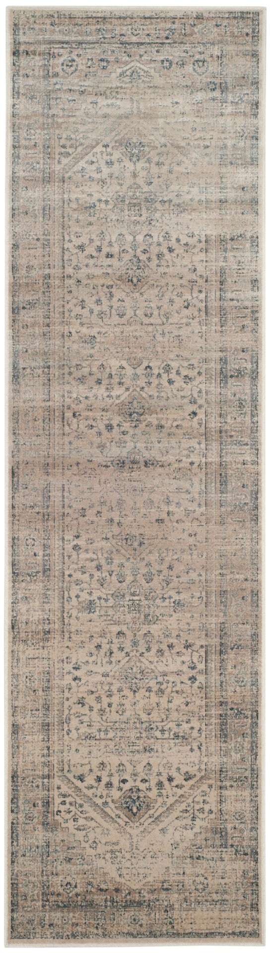 Safavieh Vintage 123 Power Loomed 67.7% Viscose/20.6% Polyester/11.8% Cotton Rug VTG123-7442-28