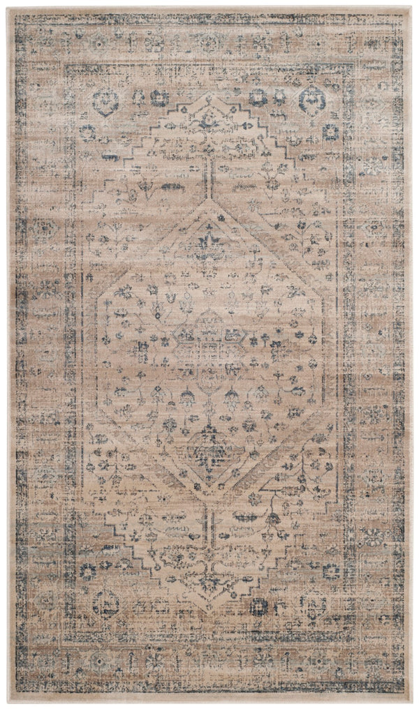 Safavieh Vintage 123 Power Loomed 67.7% Viscose/20.6% Polyester/11.8% Cotton Rug VTG123-7442-3