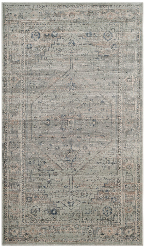 Safavieh Vintage 123 Power Loomed 67.7% Viscose/20.6% Polyester/11.8% Cotton Rug VTG123-7662-3