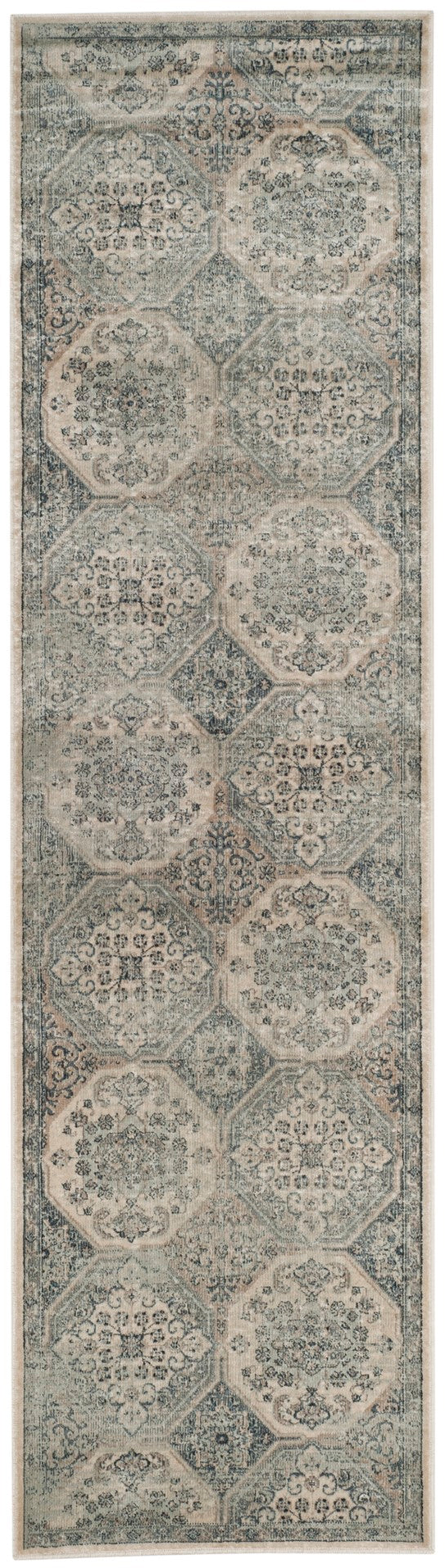 Safavieh Vintage 128 Power Loomed 67.7% Viscose/20.6% Polyester/11.8% Cotton Rug VTG128-7440-28