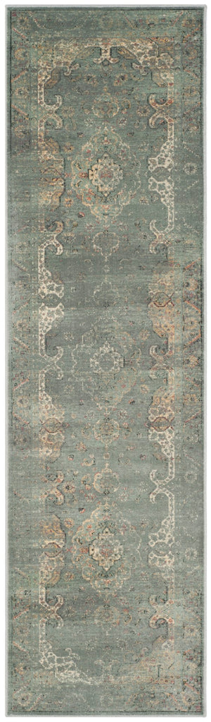 Safavieh Vintage 137 Power Loomed 67.7% Viscose/20.6% Polyester/11.8% Cotton Rug VTG137-2770-28