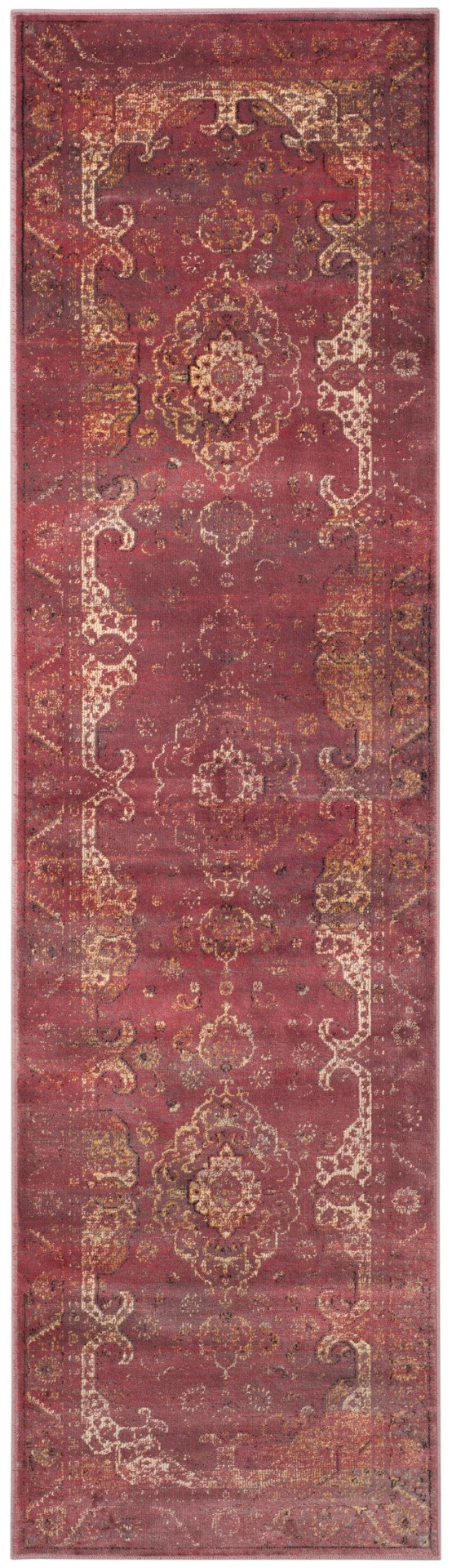 Safavieh Vintage 137 Power Loomed 67.7% Viscose/20.6% Polyester/11.8% Cotton Rug VTG137-2888-28