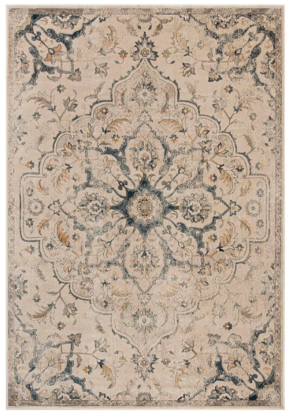 Safavieh Vintage 144 Power Loomed 67.7% Viscose/20.6% Polyester/11.8% Cotton Rug VTG144-7446-24